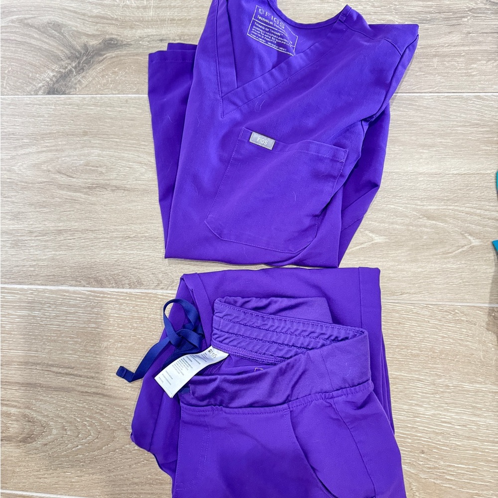 Figs Women's Purple Scrubs